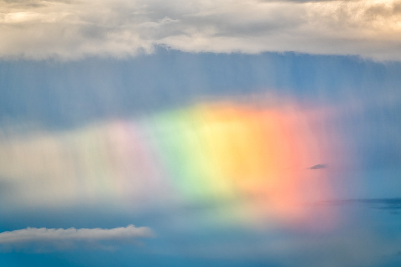 rainbow, meteorological phenomenon, rain